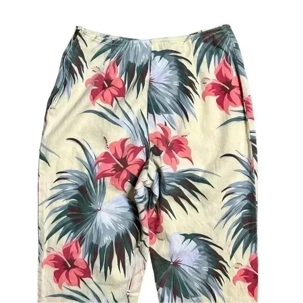Ralph Lauren Country Slim Tropical Pants Vintage Size 6 - Picture 7 of 8